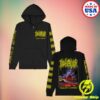 Blood Incantation Store Merch Absolute Elsewhere Zip Up Hoodie (Black)