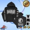 Blood Incantation Store Merch Pillar Reflective Pullover Hoodie (Black)