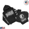 Blood Incantation Store Merch Pillar Reflective Pullover Hoodie (Black)