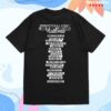 Bruce Springsteen Merch Store 2026 Land Of Hope & Dreams American Tour No Kings Shirt Black