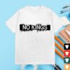 Bruce Springsteen Merch Store 2026 Land Of Hope & Dreams American Tour No Kings Shirt White