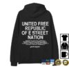 Bruce Springsteen Store Merch 2026 Land Of Hope & Dreams American Tour United Free Republic Zip Hoodie