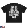 Caracas Store Merch No Pico Torta Black Shirt