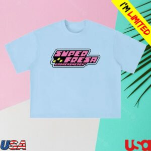 Caracas Store Merch Super Fresa Blue Boxy Tee
