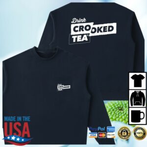 Crooked Tea Store Merch Crooked Tea Heavyweight Crewneck Sweatshirt
