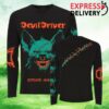 Devildriver Store Merch Hyena Face Long Sleeve Tee