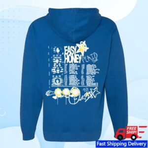 Easy Honey Store Merch Plaid Tour Hoodie