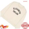 Elizabeth Taylor Store Merch Elizabeth Taylor Cream Collegiate Sweatshirt