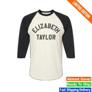 Elizabeth Taylor Store Merch Elizabeth Taylor Raglan Shirt