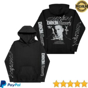 Eminem Store Merch Recovery Hoodie (Black)