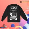 Fool's Gold Store Merch Fool's Gold 15Th Year Anniversary Y2k Longsleeve Black