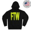 Freak The World Store Merch Neon Logo Hoodie Black
