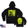 Freak The World Store Merch Neon Logo Hoodie Black