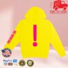Goose Store Merch Big Modern Exclamation Hoodie Big Yellow
