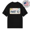 Hwbt Store Merch Hwbt 93 Oversized Shirt Black