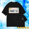 Hwbt Store Merch Hwbt 93 Oversized Shirt Black