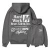 Hwbt Store Merch Repair Systems Oversized Hoodie Charcoal