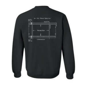 Imax Store Merch 15-70Mm Filmstrip Crewneck - Black