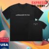 Imprint Store Merch Loathe Simple Stranger Shirt