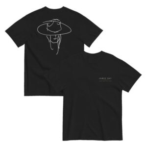 James Bay Store Merch Original Design Tee Chaos And The Calm 10-Year Anniversary