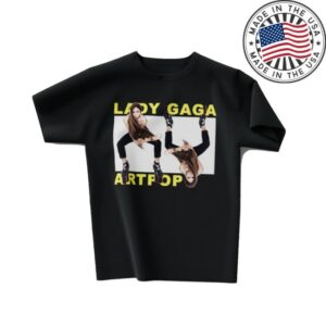 Lady Gaga Store Merch Artpop Legs Black Shirt