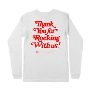 Lake Street Dive Store Merch Thank You For Rocking With Us Long Sleeve Shirt