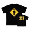 Lamb Mask Store Merch Warning Shirt