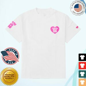 Liberty Walk Store Merch Lb Heart Logo Tee White