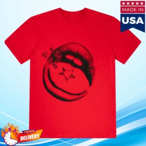 Maneskin Store Merch Bla Bla Bla Red T-Shirt