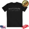 Mastodon Rocks Store Merch Hunter Black On Black Logo T-Shirt
