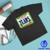 Mom Jeans Store Merch Car Plate Shirt