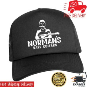 Norman's Rare Guitars Store Merch Norman's Rare Guitars Black Foam Trucker Hat