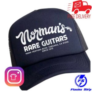 Norman's Rare Guitars Store Merch Norman's Rare Guitars Navy Foam Trucker Hat