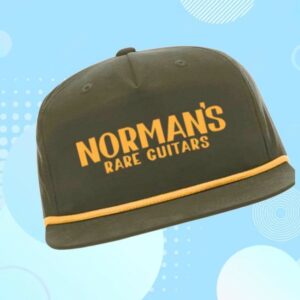 Norman's Rare Guitars Store Merch Norman's Rare Guitars Olive & Gold Embroidered Rope Hat
