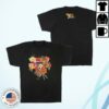 Rainbow Kitten Surprise Store Merch Black Floral Shirt