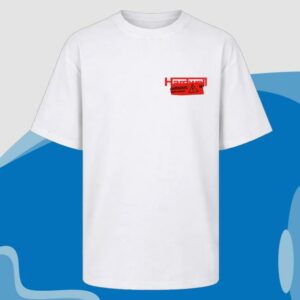 Revealed Clothing Store Merch Hardwell Warning Tape Shirt White