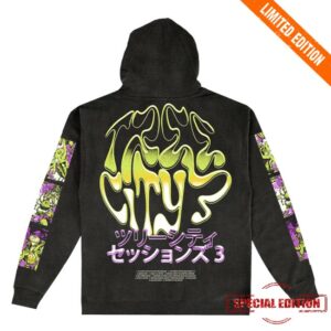 Rise Records Store Merch Dance Gavin Dance Tree City Sessions 3 Black Pullover Hoodie