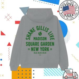 Shane Gillis Store Merch Msg Grey Hoodie