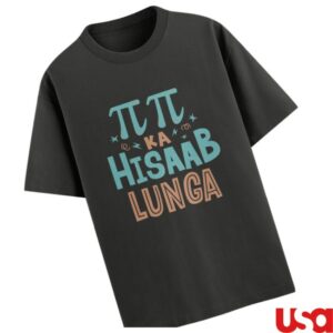 Sharkshirts Store Merch Pi Pi Ka Hisaab Oversized T-Shirt