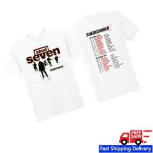 Shed Seven Store Merch Shedcember X Tour T-Shirt