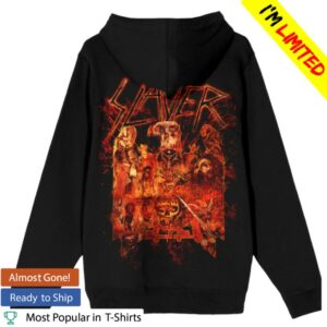 Slayer Store Merch Eagle Collage Zip Hoodie