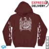 Slayer Store Merch Eagle Maroon Hoodie