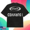 Staff Store Merch Self Sacrifice Shirt (Vintage Black)