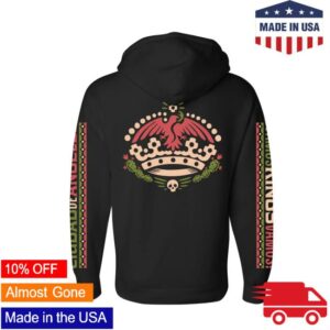 Team La Store Merch Kings X Vg Mexican26 Color Logo Hoodie