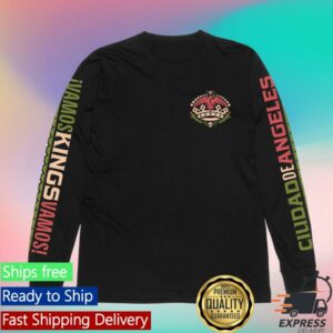 Team La Store Merch Kings X Vg Mexican26 Color Logo Long Sleeve