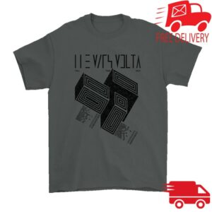 The Mars Volta Store Merch 2025 Fall Tour Dark Grey Dateback Shirt