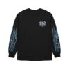 Two Friends Store Merch Big Boots Motorcycle Black Long Sleeve Tee