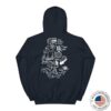 Universal Music Latino Store Merch La Moda Navy Blue San Felices Hoodie