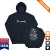 Universal Music Latino Store Merch La Moda Navy Blue San Felices Hoodie