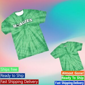 Wawa Store Merch Green Tie Dye T-Shirt
